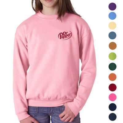 Gildan HeavyBlend 7.75 oz. 50 /50 Cotton/ Polyester Youth Crew Sweatshirts